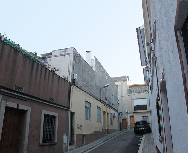 Estado actual beghaus, ampliación de vivienda en Mataró, por victor lusquiños arquitecto